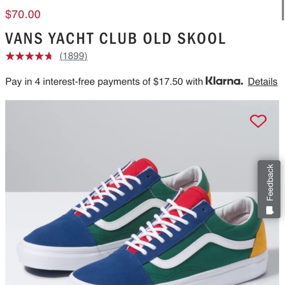 Vans old school